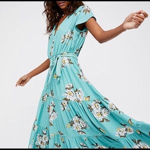 Free People All I Got Dress, Botanical Print